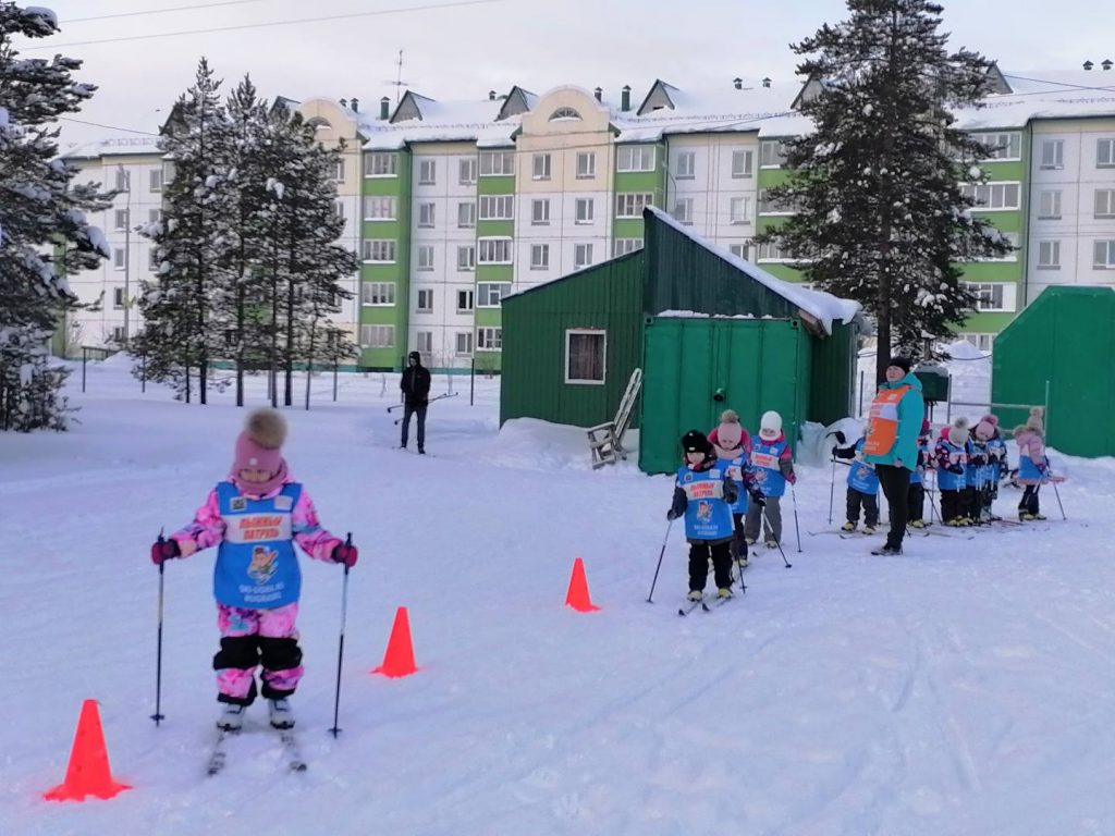 Проект «На старт!» в рамках окружного проекта «Лыжный патруль» — МАДОУ ДСКВ  